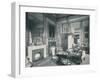 The Prince Consorts Writing Room at Buckingham Palace, c1899, (1901)-HN King-Framed Photographic Print