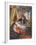 The Prince Discovers the Sleeping Princess-Jouvet-Framed Giclee Print