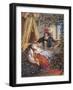 The Prince Discovers the Sleeping Princess-Jouvet-Framed Premium Giclee Print