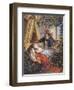 The Prince Discovers the Sleeping Princess-Jouvet-Framed Giclee Print