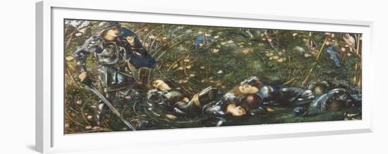 The Prince Enters the Briar Wood, Illustration from 'The Legend of Briar Rose' 1871-72-Edward Burne-Jones-Framed Giclee Print