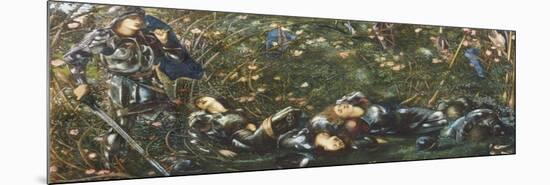 The Prince Enters the Briar Wood, Illustration from 'The Legend of Briar Rose' 1871-72-Edward Burne-Jones-Mounted Giclee Print