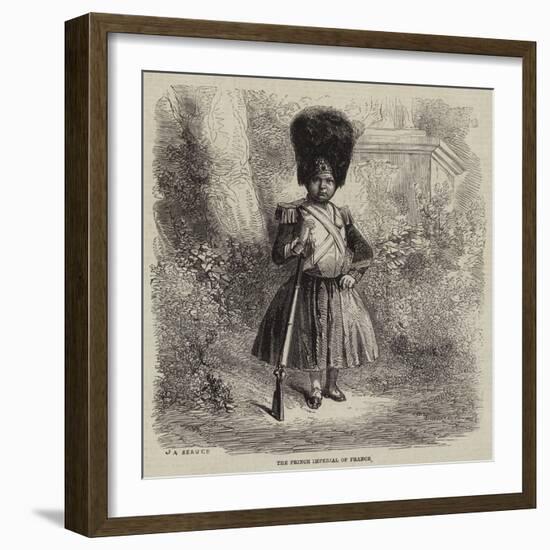 The Prince Imperial of France-Jean Adolphe Beauce-Framed Giclee Print