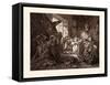 The Prince in the Banqueting-Hall-Gustave Dore-Framed Stretched Canvas