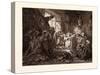 The Prince in the Banqueting-Hall-Gustave Dore-Stretched Canvas