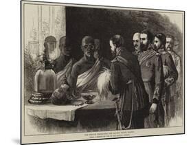 The Prince Inspecting the Sacred Tooth, Kandy-null-Mounted Giclee Print