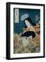 The Prince Minamoto and the Princess Shobumae-Utagawa Kunisada-Framed Giclee Print