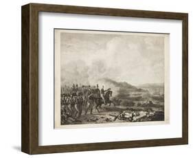 The Prince of Orange at the Battle of Quatre Bras, 1815-Joseph Denis Odevaere-Framed Giclee Print