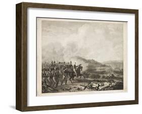 The Prince of Orange at the Battle of Quatre Bras, 1815-Joseph Denis Odevaere-Framed Giclee Print