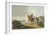 The Prince of Orange at the Battle of Waterloo-John Augustus Atkinson-Framed Giclee Print