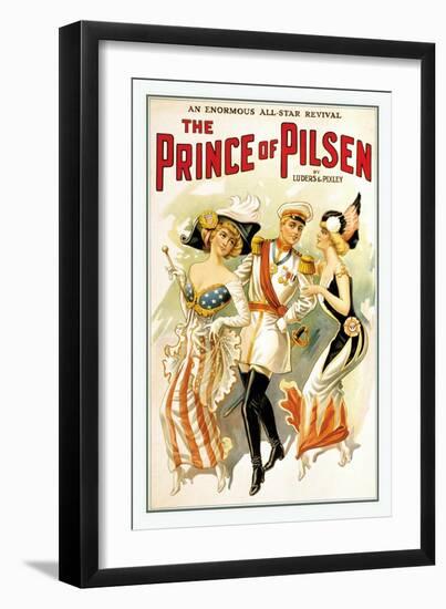 The Prince of Pilsen-null-Framed Art Print