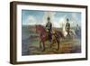 The Prince of Wales (1841-1910) with Lieutenant Colonel Valentine Baker Reviewing the 10th Hussars-Sir Francis Grant-Framed Giclee Print