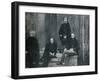 The Prince of Wales and his tutors at Oxford University, c1860 (1910)-Unknown-Framed Photographic Print