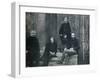 The Prince of Wales and his tutors at Oxford University, c1860 (1910)-Unknown-Framed Photographic Print