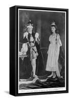 The Prince of Wales and Princess Mary, C1910s-Campbell Gray-Framed Stretched Canvas