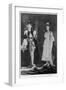 The Prince of Wales and Princess Mary, C1910s-Campbell Gray-Framed Premium Giclee Print