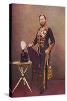 The Prince of Wales as Colonel of the 10th Hussars, c1865 (1910)-Unknown-Stretched Canvas