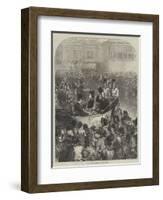 The Prince of Wales at Ascot Races-Arthur Hopkins-Framed Giclee Print