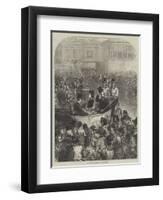 The Prince of Wales at Ascot Races-Arthur Hopkins-Framed Giclee Print