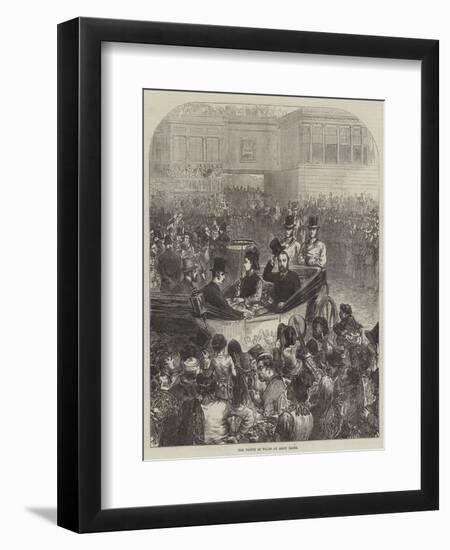 The Prince of Wales at Ascot Races-Arthur Hopkins-Framed Giclee Print