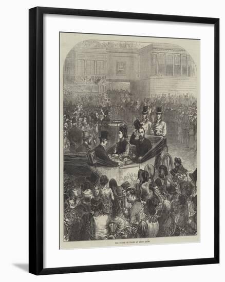 The Prince of Wales at Ascot Races-Arthur Hopkins-Framed Giclee Print