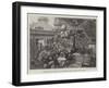 The Prince of Wales at Eastbourne, Hrh Leaving the Station-null-Framed Giclee Print