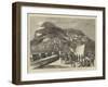 The Prince of Wales at Gibraltar, on the Way to Casemate Square-null-Framed Giclee Print