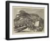 The Prince of Wales at Gibraltar, on the Way to Casemate Square-null-Framed Giclee Print