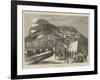 The Prince of Wales at Gibraltar, on the Way to Casemate Square-null-Framed Giclee Print