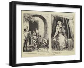 The Prince of Wales at Gibraltar-null-Framed Giclee Print