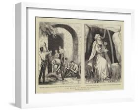 The Prince of Wales at Gibraltar-null-Framed Giclee Print