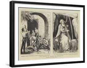 The Prince of Wales at Gibraltar-null-Framed Giclee Print