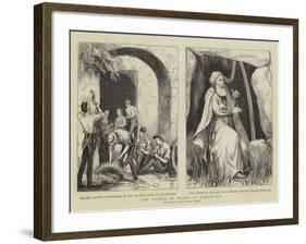 The Prince of Wales at Gibraltar-null-Framed Giclee Print