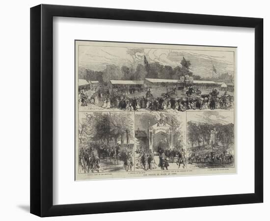 The Prince of Wales at Lynn-null-Framed Giclee Print