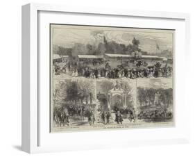 The Prince of Wales at Lynn-null-Framed Giclee Print