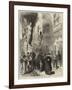 The Prince of Wales at Malta, a Street in Valetta-null-Framed Giclee Print