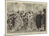 The Prince of Wales at Malta, Dancing the Reel at the United Service Ball-William Ralston-Mounted Giclee Print