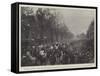 The Prince of Wales at Oxford-null-Framed Stretched Canvas