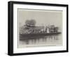 The Prince of Wales at Penton Hook Lock, Near Chertsey-On-Thames-null-Framed Giclee Print