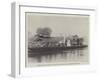 The Prince of Wales at Penton Hook Lock, Near Chertsey-On-Thames-null-Framed Giclee Print