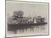 The Prince of Wales at Penton Hook Lock, Near Chertsey-On-Thames-null-Mounted Giclee Print