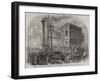 The Prince of Wales at Shireoaks Coalmine-null-Framed Giclee Print