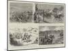 The Prince of Wales at the Austrian Military Manoeuvres-null-Mounted Giclee Print