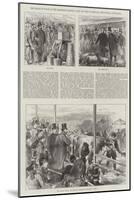 The Prince of Wales at the Dorchester Meeting, Bath and West of England Agricultural Association-null-Mounted Giclee Print