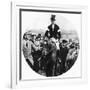 The Prince of Wales at the Grafton Hunt Races on Pet Dog, C1930s-null-Framed Giclee Print