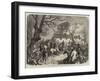 The Prince of Wales at the Meet of the Burton Hounds, Green Man, Lincoln Heath-George Bouverie Goddard-Framed Giclee Print