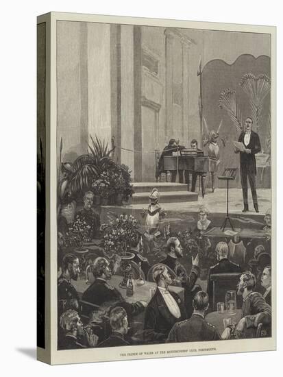 The Prince of Wales at the Minnesingers' Club, Portsmouth-Frank Dadd-Stretched Canvas