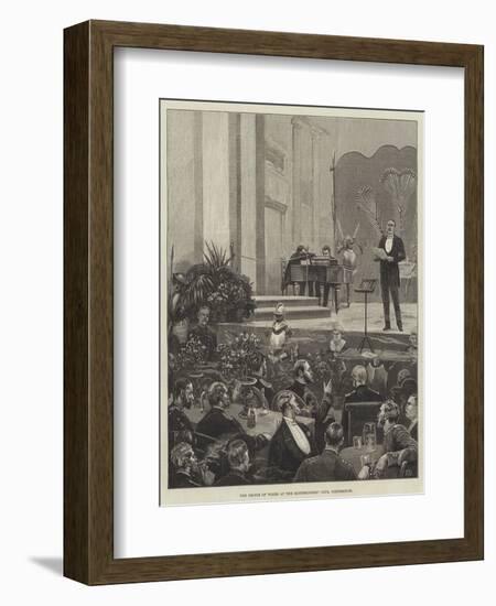 The Prince of Wales at the Minnesingers' Club, Portsmouth-Frank Dadd-Framed Giclee Print