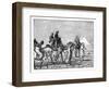 The Prince of Wales at the Pyramids, C1861-null-Framed Giclee Print