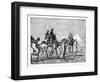 The Prince of Wales at the Pyramids, C1861-null-Framed Giclee Print